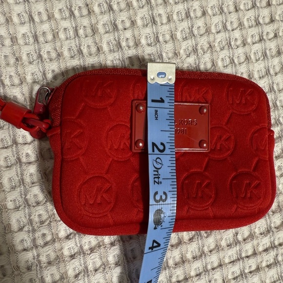 Michael Kors Red Wristlet Bag - Picture 7 of 10
